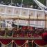 Jubilee boat pageant: Queen Elizabeth gestures aboard the royal barge 'Spirit of Chartwell'
