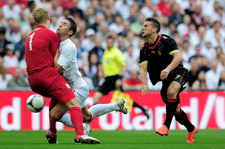 football2: England v Belgium - International Friendly