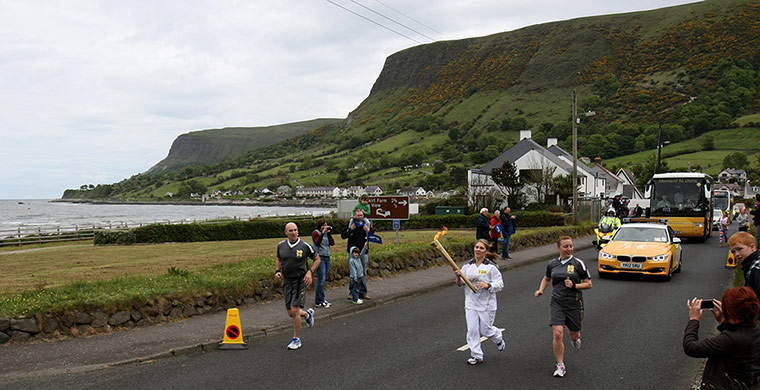 Olympic torch day 16 : Olympic torch day 16 