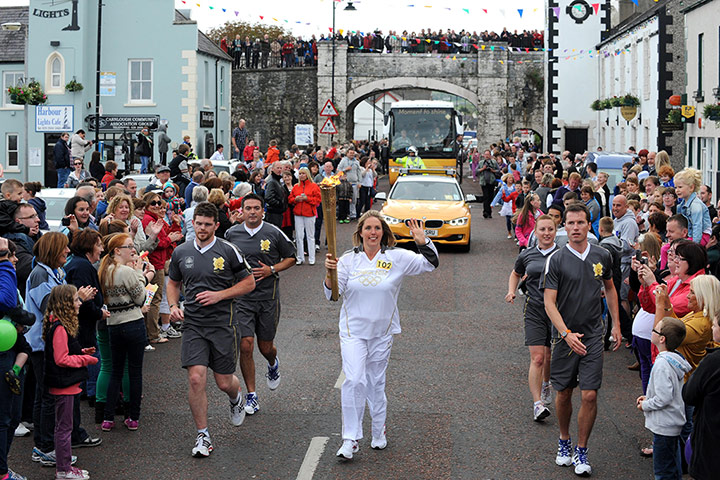 Olympic torch day 16 : Olympic torch day 16 