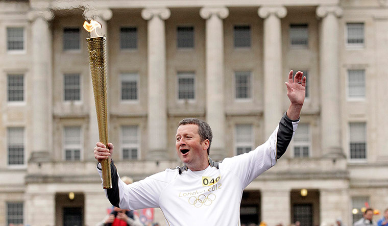 Olympic torch day 16 : Olympic torch day 16 