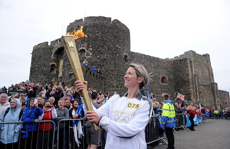 Olympic torch day 16 : Olympic torch day 16 