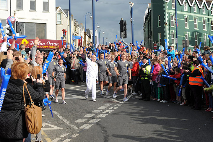 Olympic torch day 16 : Olympic torch day 16 