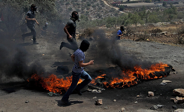 24 Hours: Protest against the Jewish settlement of Qadomem