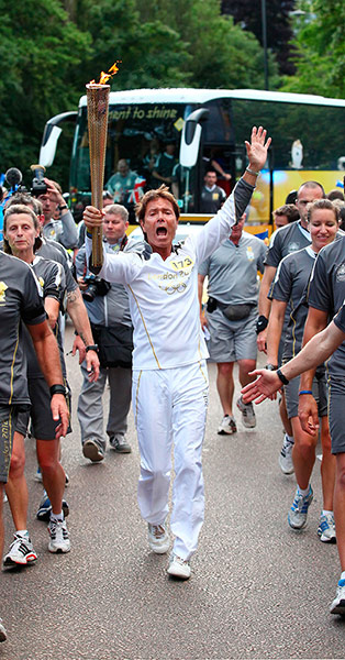 Olympic Torch relay: Day 43 - Olympic Torch Relay