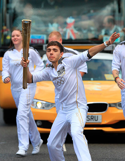 Olympic Torch relay: Day 43 - Olympic Torch Relay
