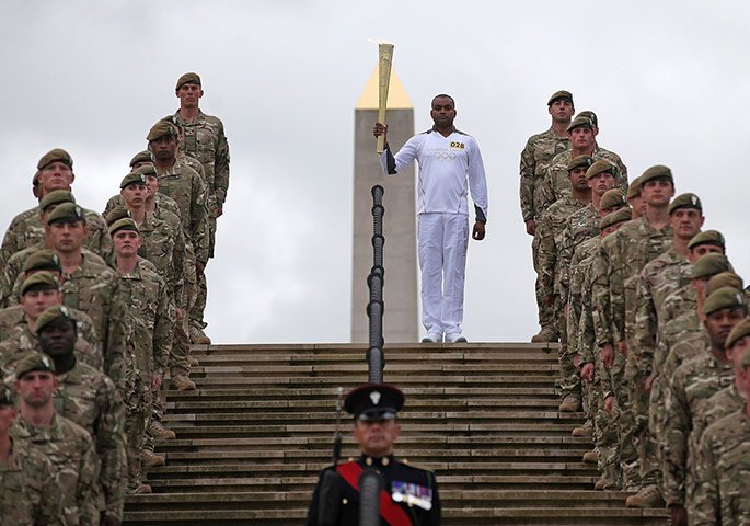 Olympic Torch relay: The Olympic Torch - Day 43