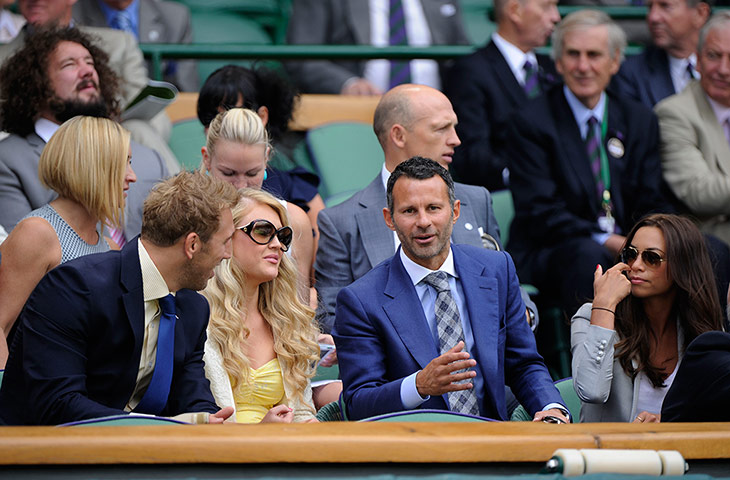 Wimbledon day 6: Ryan Giggs