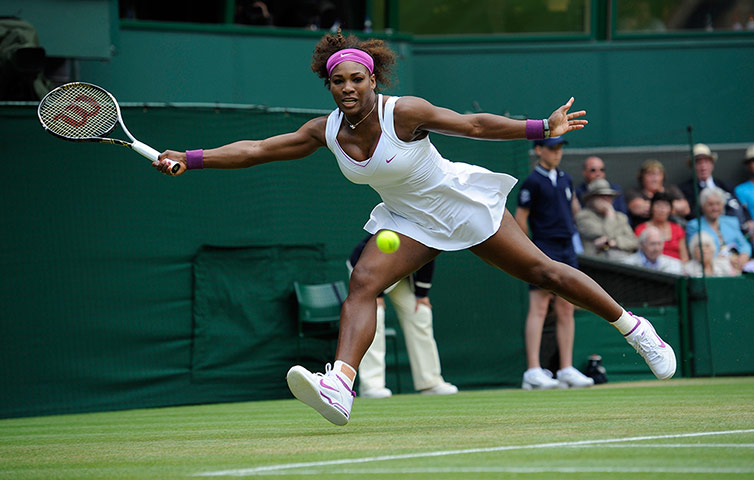 Wimbledon day 6: Serean at Wimbledon 2012
