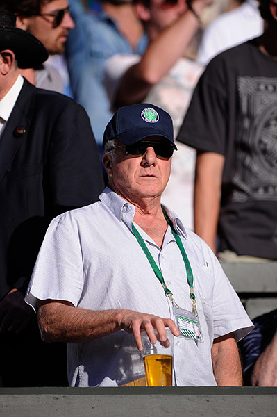 Wimbledon day 6: Dustin Hoffman at Wimbledon 2012