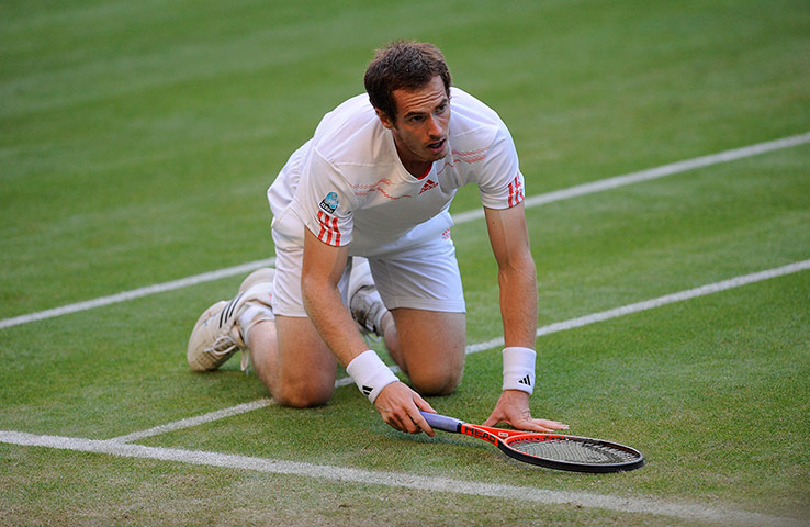 Wimbledon day 6: Murray at Wimbledon 2012