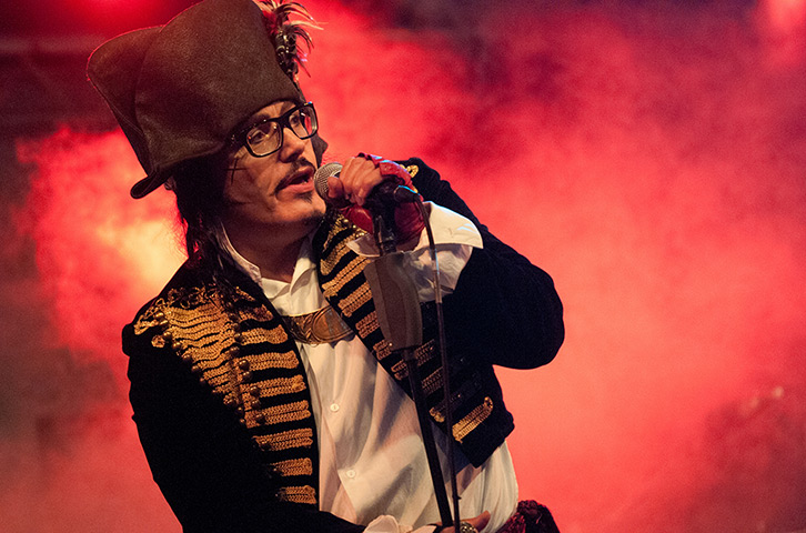 field day and apple cart : Adam Ant