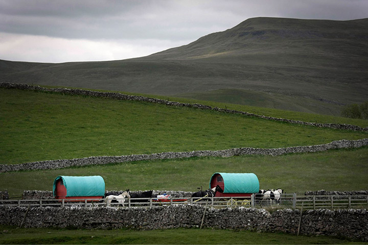 mark pinder exhibition: Appleby Horse Fair