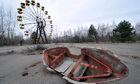 Pripyat, Ukraine, near the site of the Chernobyl nuclear disaster.