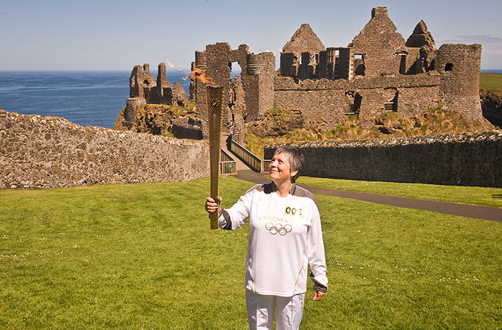 Olympic torch day 17