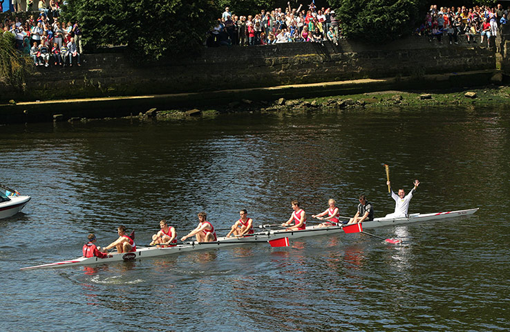 Olympic torch day 17