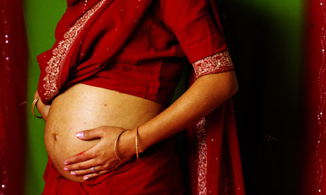 indian lady pregnant