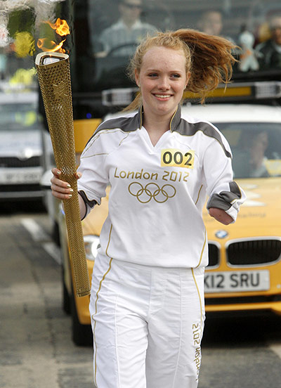 Olympic torch day 18: Olympic torch day 18