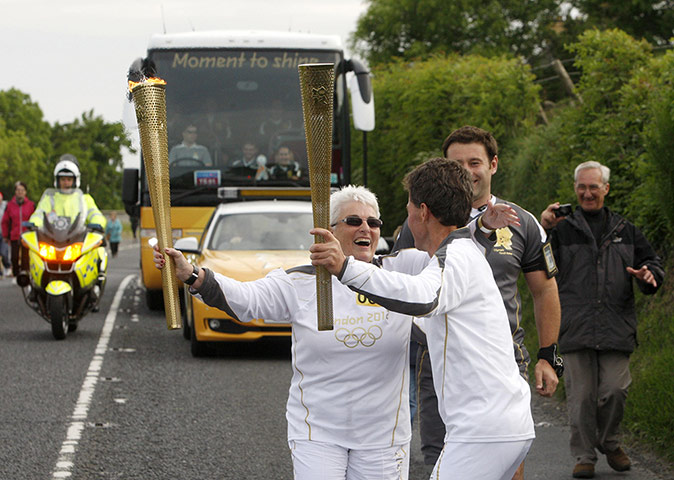 Olympic torch day 18: Olympic torch day 18