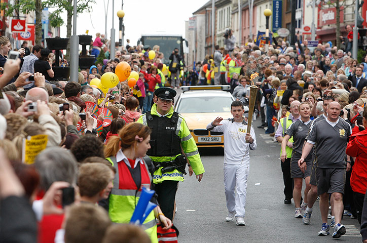 Olympic torch day 18: Olympic torch day 18