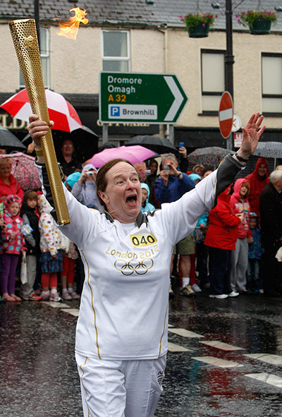 Olympic torch day 18: Olympic torch day 18