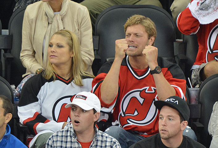 Stanley Cup 2012: Celebrities Attend The 2012 Stanley Cup Final Game One - May 30, 2012