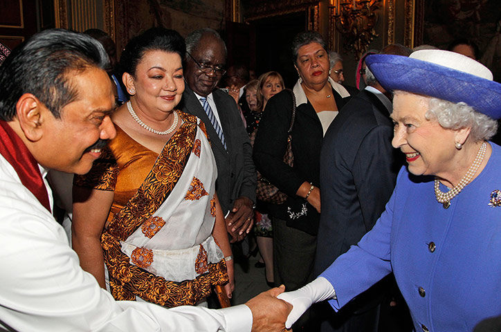 Picture Desk Live: Queen Elizabeth II Attends A Commonwealth Heads Of Government Lunch