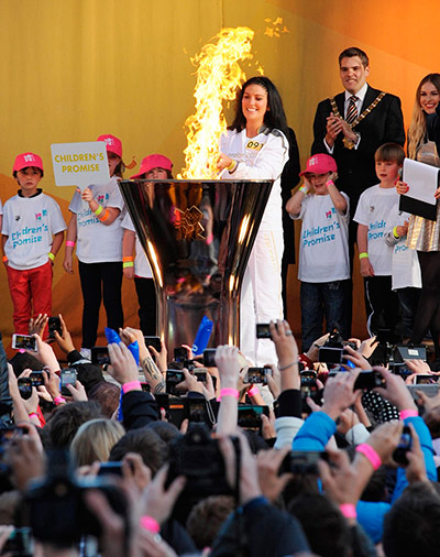 Olympic Torch: Day 19 - Olympic Torch Relay