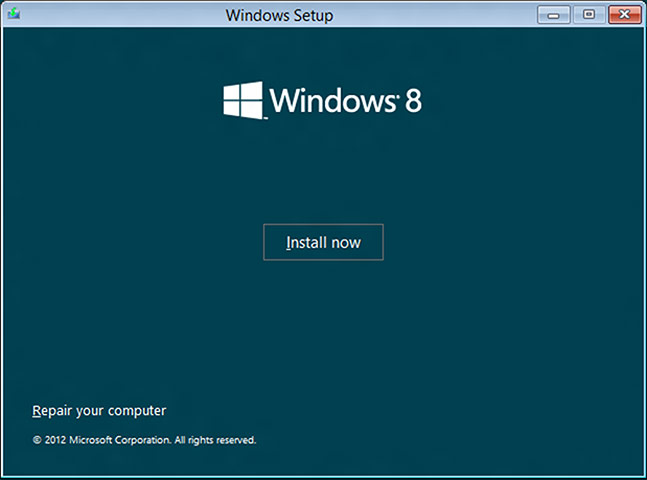 Windows 8: It starts here: installing Windows 8