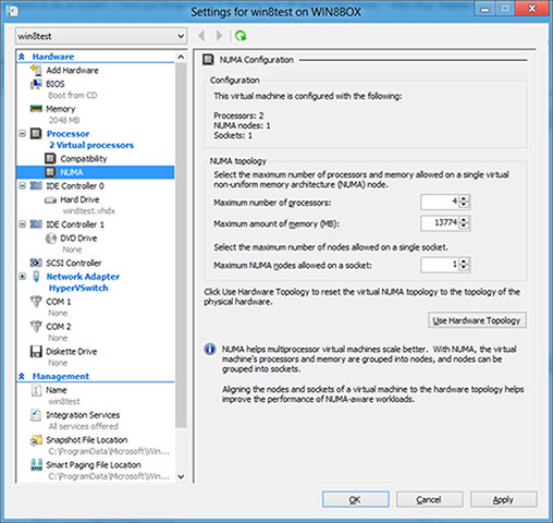 Windows 8: A major new feature in Windows 8 is Hyper-V