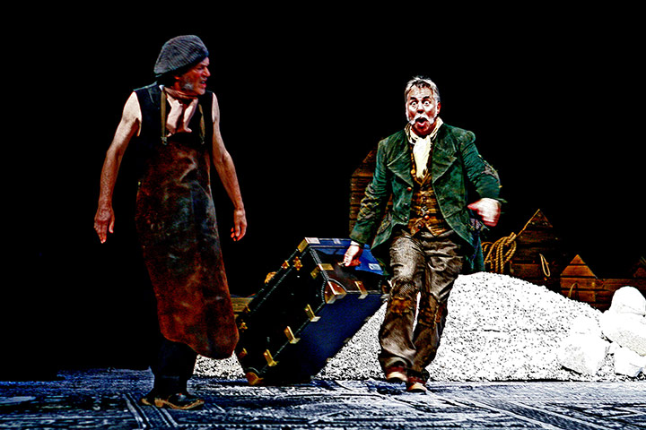 Northern Broadsides: Roy North as Reverend Lumb and Barrie Rutter as Arthur Dodge