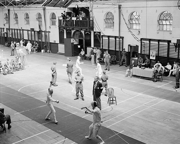 1948 Olympics: Pentathlon Fencing