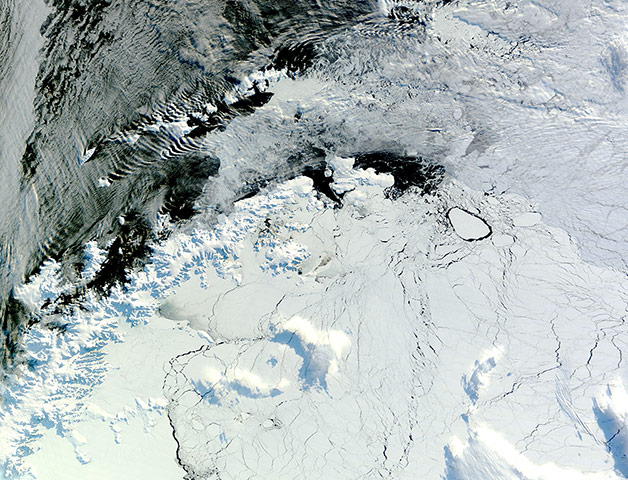 Satellie Eye on Earth: Antarctic Peninsula