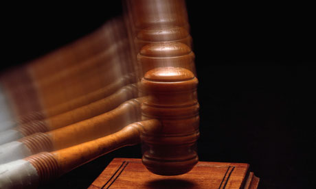 An auctioneer's gavel