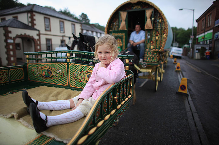 Picture Desk Live: Travellers Attend The Annual Appleby Horse Fair