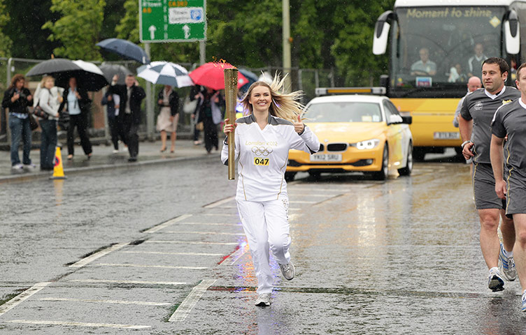 Olympic Torch: Olympic Torch Relay - Day 20