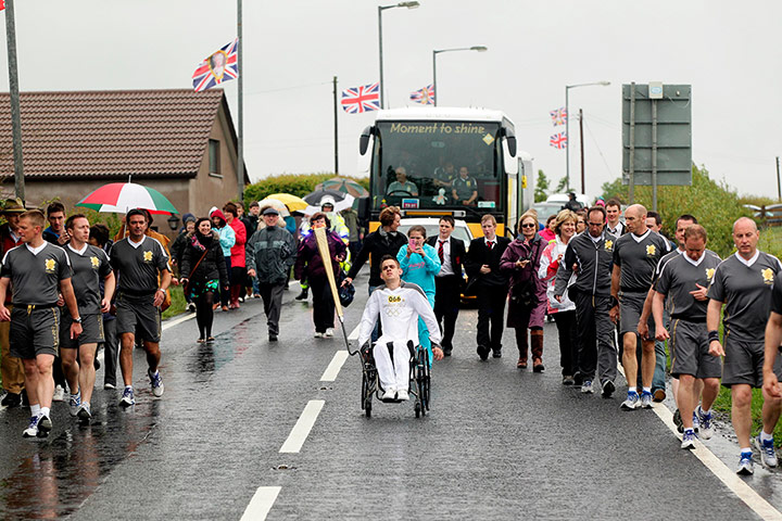 Olympic Torch: Day 20 - Olympic Torch Relay