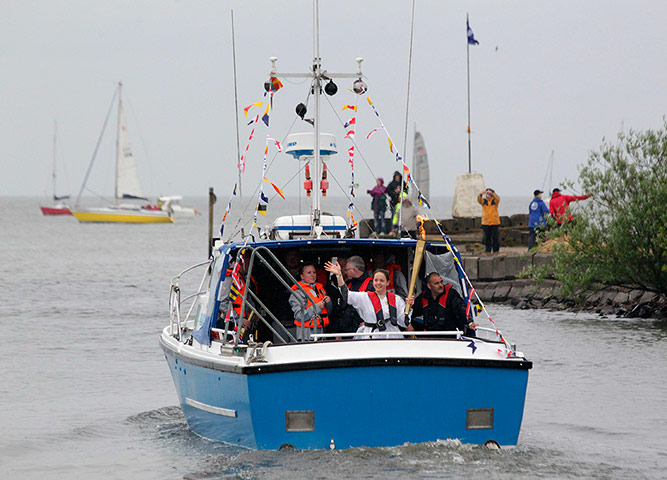 Olympic Torch: Olympic Torch Relay - Day 20