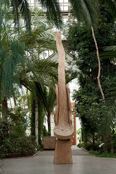 David Nash: Throne, 1991