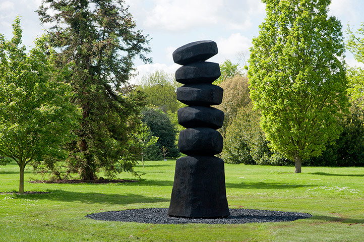 David Nash: Cairn Column, 2012