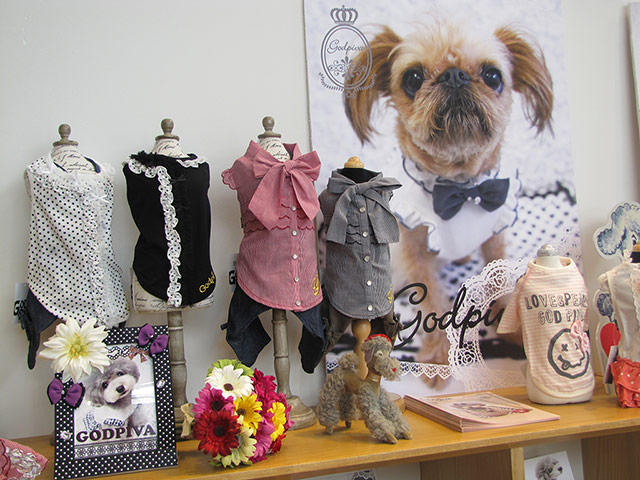 Japanese pet dogs: Designer clothes for dogs