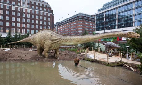Today Show on Dinosaurs  Not As Heavy As Once Imagined Photograph  David Levene For