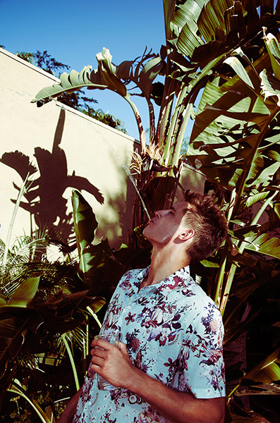 Hawaiian shirts: Pin-up print shirt