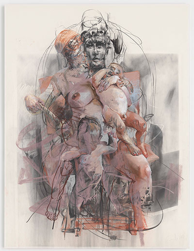 Saville: Study for Isis and Horus, 2011