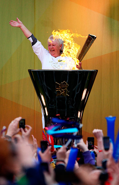 Olympic Torch: Day 22 - Olympic Torch Relay