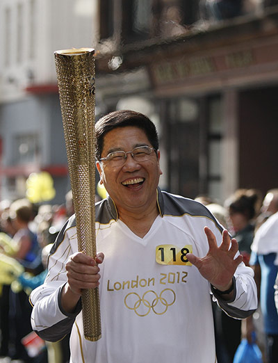 Olympic Torch: Day 22 - Olympic Torch Relay