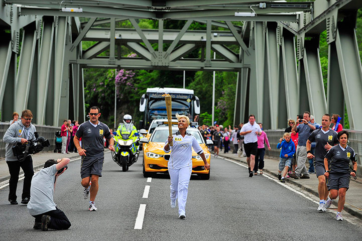 Olympic Torch: Day 22 - Olympic Torch Relay