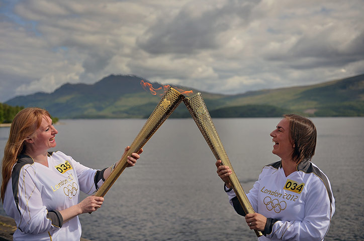 Olympic Torch: Day 22 - Olympic Torch Relay