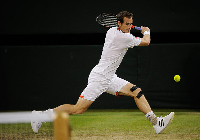 Wimbledon day 6: Andy Murray at Wimbledon 2012