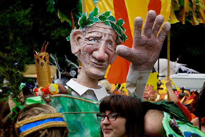 Hebden Handmade Parade: The fifth annual Handmade Parade through Hebden Bridge, West Yorkshire